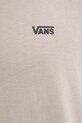 Vans t-shirt bawełniany VN000R9X7D61 beżowy