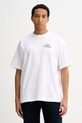 Vans t-shirt bawełniany nadruk biały VN000RD4WHT1