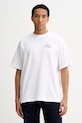 Vans t-shirt bawełniany nadruk biały VN000RD4WHT1