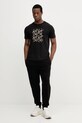 Памучна тениска Joop! 30047002 черен AW25