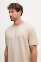 Odzież Joop! t-shirt bawełniany 30042457 beżowy
