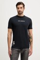 Karl Lagerfeld t-shirt bawełna granatowy 554235.755403