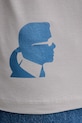 Karl Lagerfeld t-shirt 554235.755403 szary