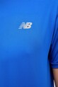 New Balance t-shirt niebieski MT41222BUM