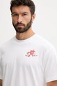 New Balance t-shirt bawełniany biały MT53931WT