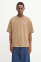 Axel Arigato t-shirt bawełniany Honor washed gładkie zielony A2681010