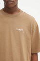 Axel Arigato t-shirt bawełniany Honor washed zielony A2681010