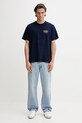 Levi's t-shirt bawełniany 16143.2256 granatowy AW25