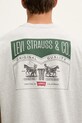 Levi's t-shirt bawełniany 87373.0256 szary