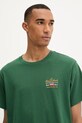 Levi's tricou din bumbac verde 16143.2063