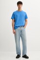 Levi's t-shirt bawełniany 56605.0281 niebieski AW25