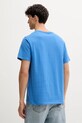 Odzież Levi's t-shirt bawełniany 56605.0281 niebieski