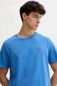 Levi's t-shirt bawełniany niebieski 56605.0281