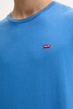 Levi's t-shirt bawełniany 56605.0281 niebieski