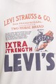 Levi's t-shirt bawełniany 87373.0225 biały