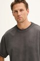 Levi's t-shirt bawełniany szary A0637.0158