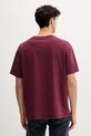 Îmbrăcăminte Levi's tricou din bumbac A0637.0166 burgundia