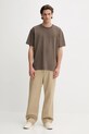 Levi's t-shirt bawełniany A0637.0175 brązowy AW25