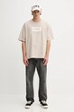 Levi's t-shirt bawełniany A5805.0040 beżowy AW25