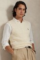 Polo Ralph Lauren maglietta senza maniche beige 710979113