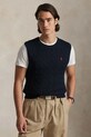 Polo Ralph Lauren t-shirt bez rękawów regular granatowy 710979113