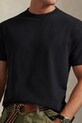 Хлопковая футболка Polo Ralph Lauren чёрный 710P07548