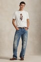 Odzież Polo Ralph Lauren t-shirt bawełniany 710P00085 biały