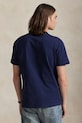 Хлопковая футболка Polo Ralph Lauren 710P00092 тёмно-синий AW25