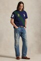 Одяг Бавовняна футболка Polo Ralph Lauren 710P00092 темно-синій