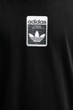 adidas Originals tricou din bumbac Graphic Os Ss T JV7569 negru