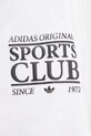 adidas Originals tricou din bumbac 90S Ftbl Tee JX3065 alb