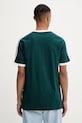 Одежда Хлопковая футболка adidas Originals 3-Stripes JY1374 зелёный