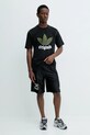 Бавовняна футболка adidas Originals Grfx Tee JY2761 чорний AW25