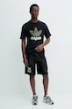 adidas Originals tricou din bumbac Grfx Tee JY2761 negru AW25