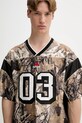 Μπλουζάκι adidas Originals OG Camo Fb Jers μπεζ KD6250