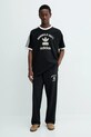 Bavlněné tričko adidas Originals OG Dept Tee KD6265 černá AW25