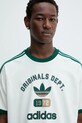 adidas Originals t-shirt bawełniany OG Dept Tee beżowy KD6266