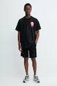 adidas Originals tricou din bumbac Billiard Tee KQ7316 negru AW25