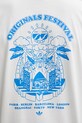 Βαμβακερό μπλουζάκι adidas Originals Music Fests Tee KQ9955