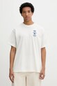 Odzież adidas Originals t-shirt bawełniany Japan Florals T KQ9959 beżowy