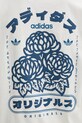 Хлопковая футболка adidas Originals Japan Florals T KQ9959 бежевый