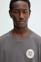 adidas Originals t-shirt bawełniany Street Band Tee brązowy KR5105