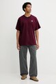 adidas Originals t-shirt bawełniany Essentials KT0779 bordowy AW25