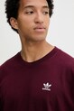 adidas Originals t-shirt bawełniany Essentials bordowy KT0779