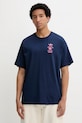 Odzież adidas Originals t-shirt bawełniany Japan Florals T KT0787 niebieski