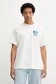adidas Originals t-shirt bawełniany Billiard Tee nadruk beżowy KT2973