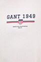Gant t-shirt bawełniany 2067044 biały
