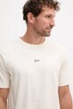 Gant t-shirt bawełniany beżowy 2003343