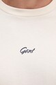 Gant t-shirt bawełniany 2003343 beżowy