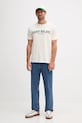 Gant t-shirt bawełniany 2003345 beżowy AW25